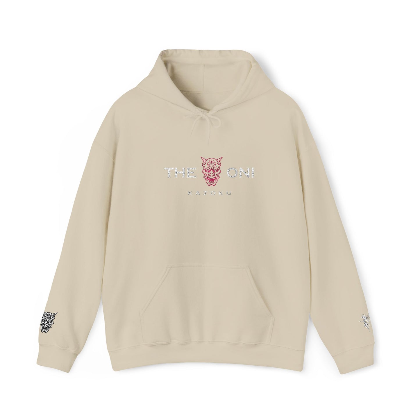 "THE ONI KAZOKU" Embroidered Hoodie