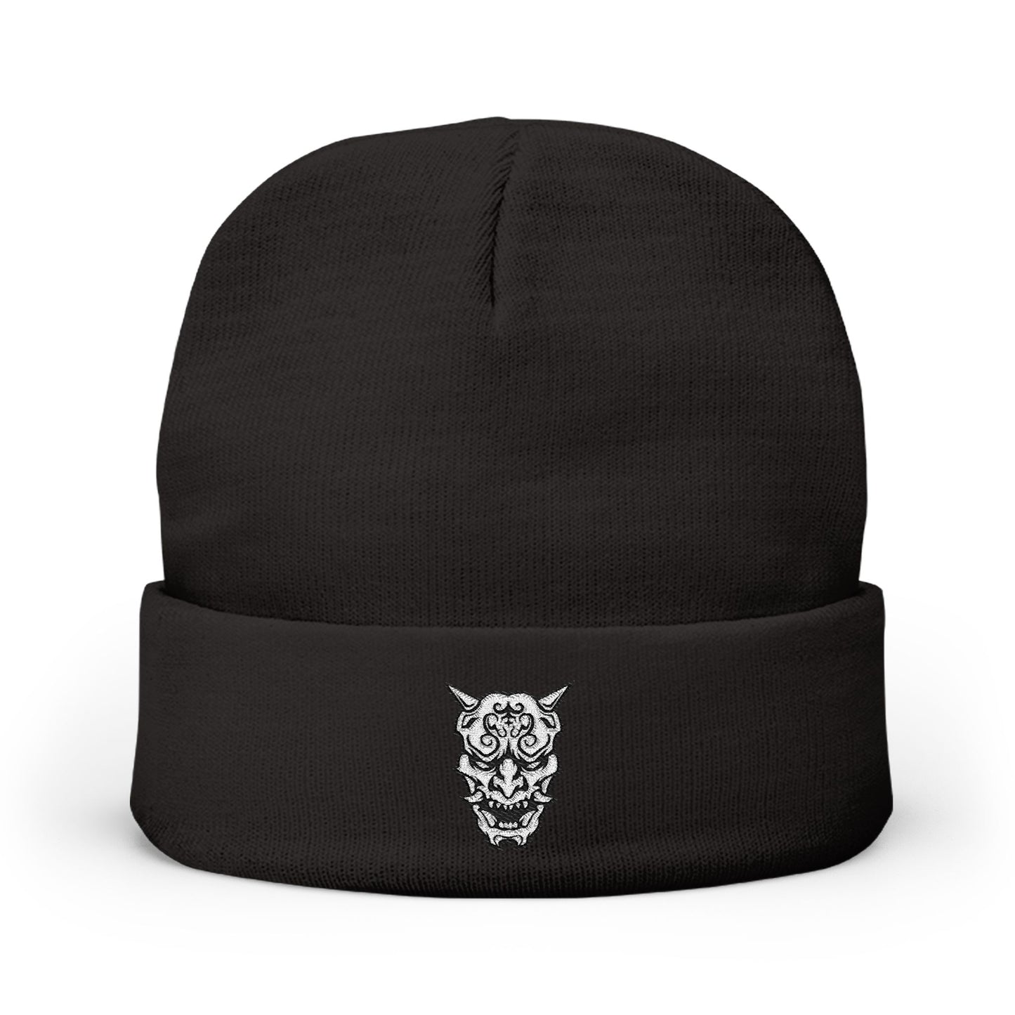"THE ONI" Embroidered Knit Beanie