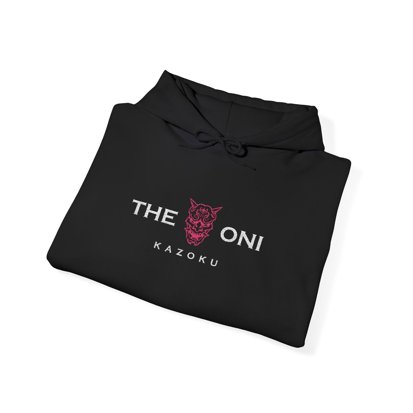 "THE ONI KAZOKU" Embroidered Hoodie