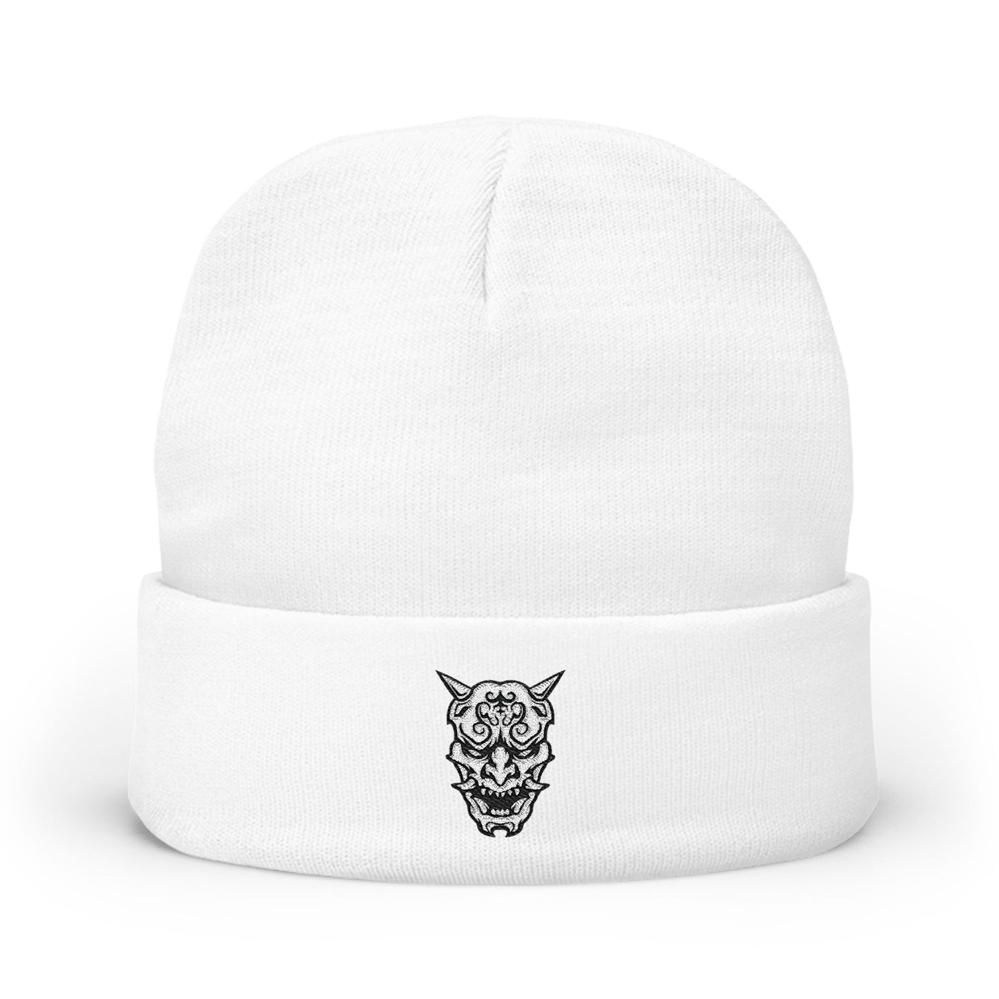 "THE ONI" Embroidered Knit Beanie