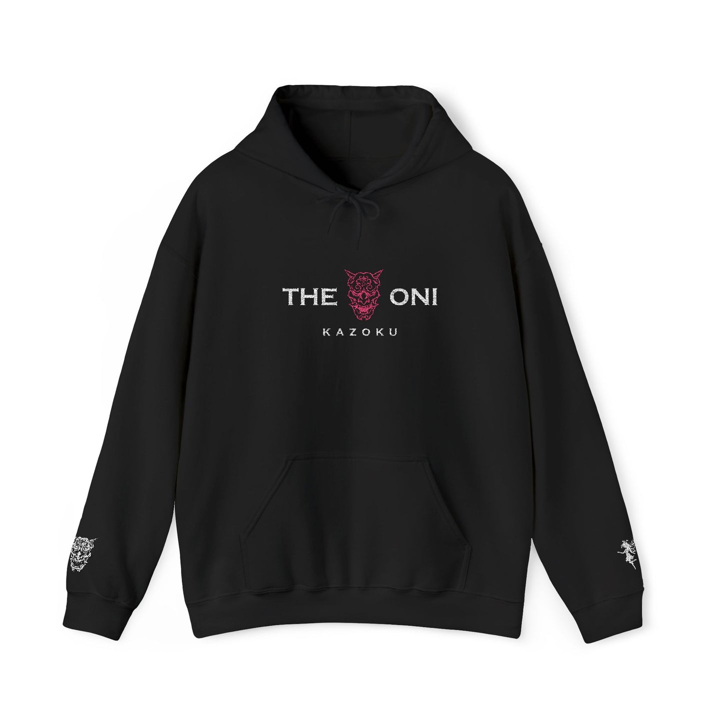 "THE ONI KAZOKU" Embroidered Hoodie