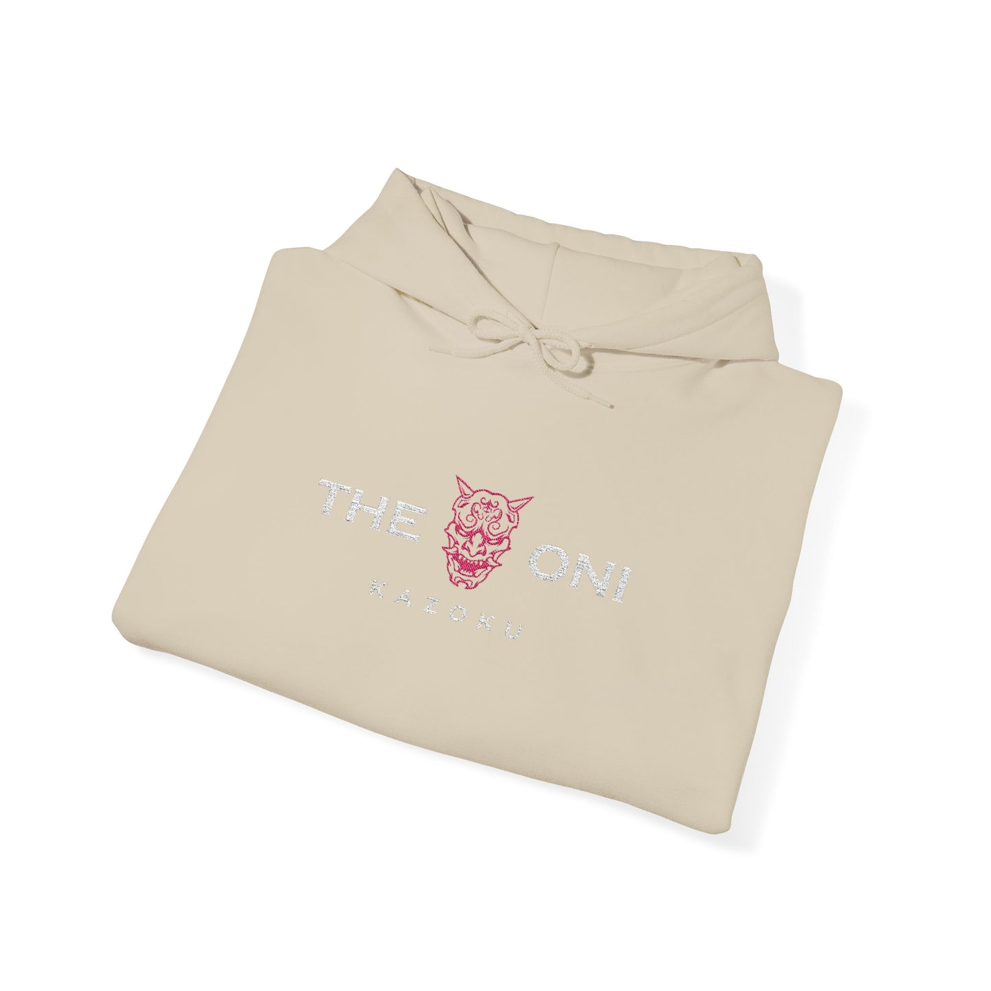 "THE ONI KAZOKU" Embroidered Hoodie