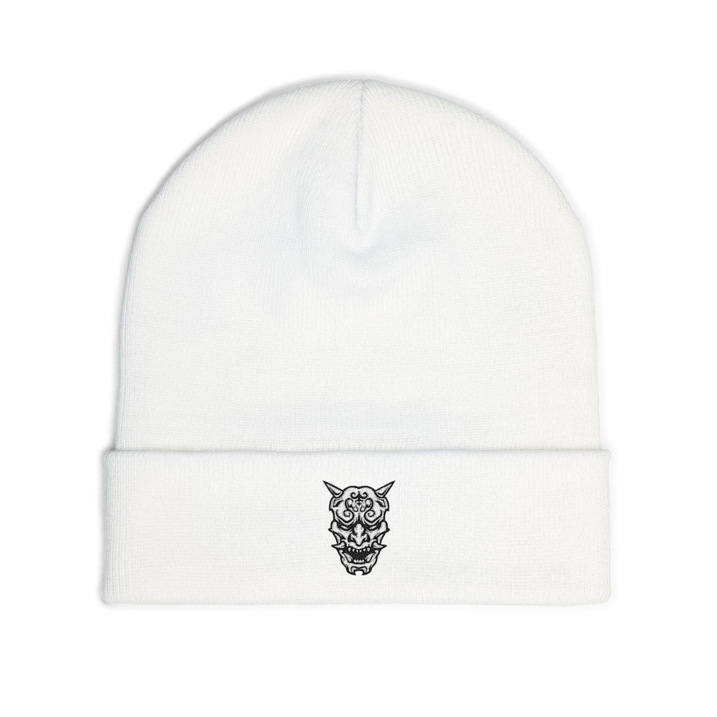 "THE ONI" Embroidered Knit Beanie