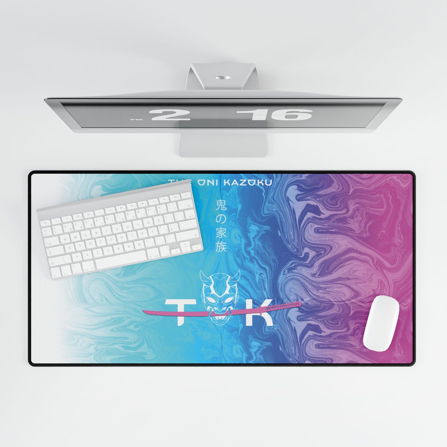 The Oni Kazoku Desk Mat