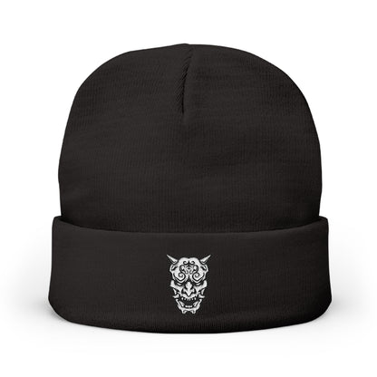 "THE ONI" Embroidered Knit Beanie