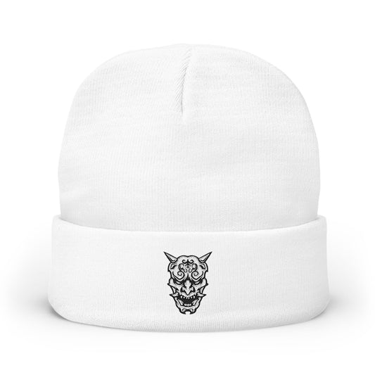 "THE ONI" Embroidered Knit Beanie