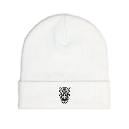 "THE ONI" Embroidered Knit Beanie